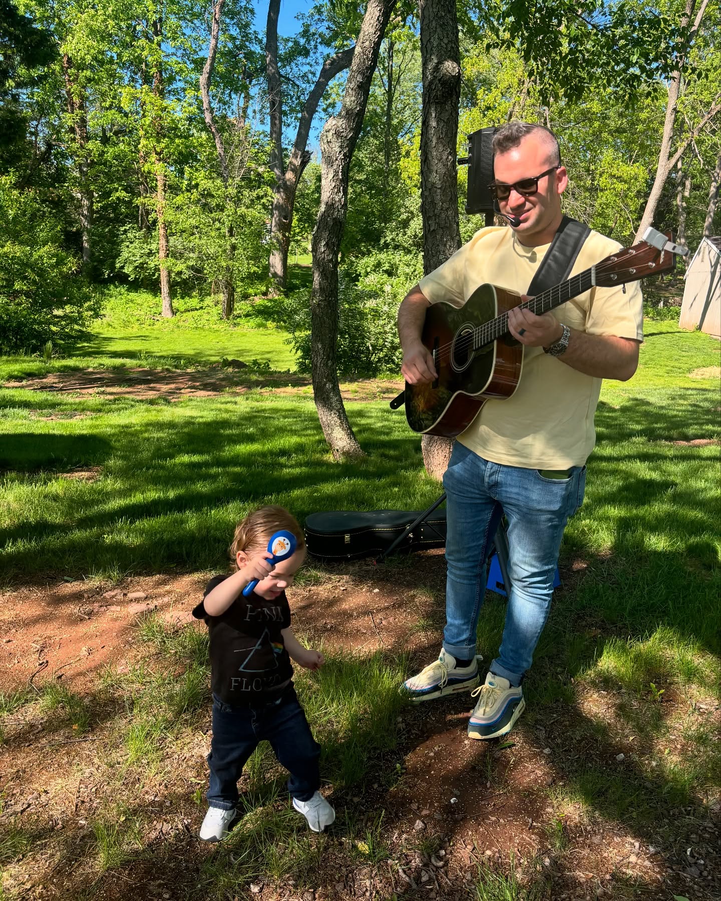 Jordan's musical performance